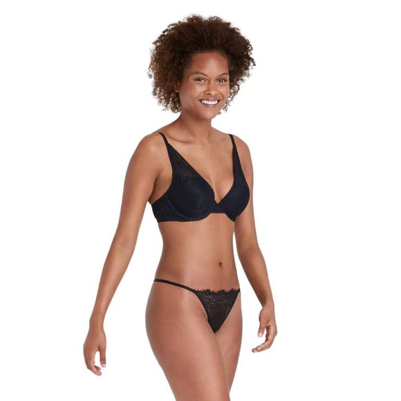 Auden Other - Women's Lace Cheeky Underwear Auden Black XL